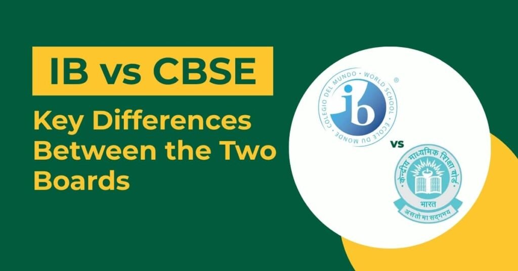 IB vs CBSE Board