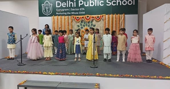 Singing and Dancing for Dussehra 