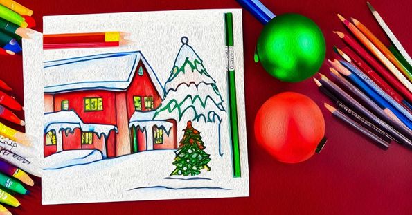 Christmas Colouring Pages