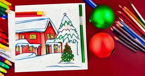 Christmas Colouring Pages
